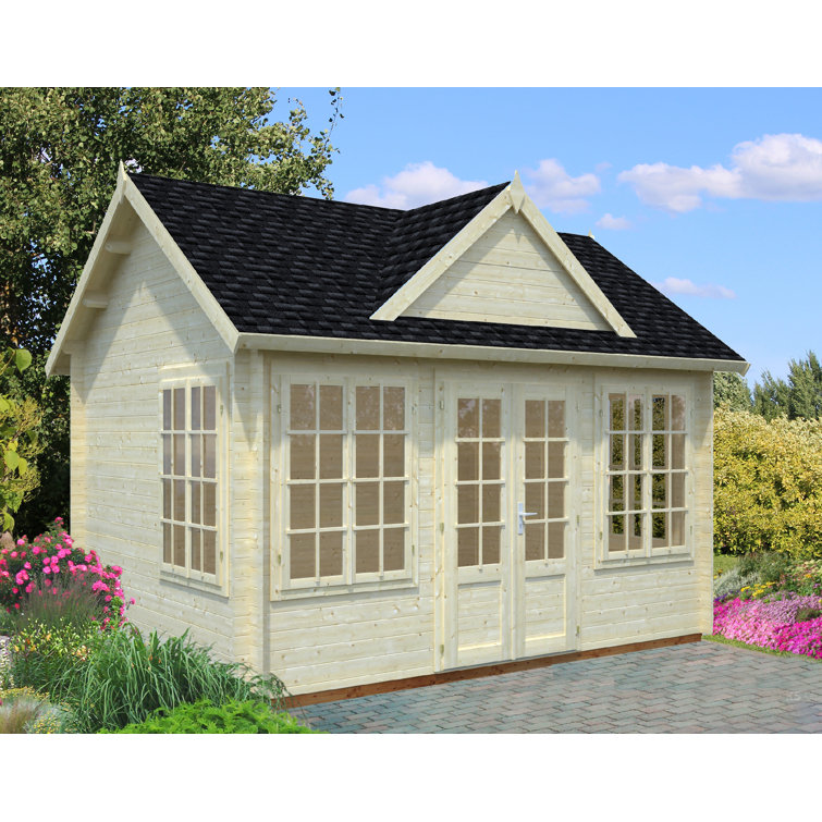 Palmako Claudia (11.5 Sqm) Clockhouse Garden Room Wayfair.co.uk
